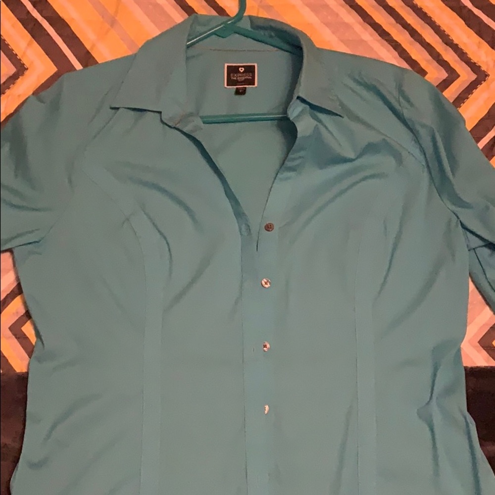 Women’s Express blue blouse